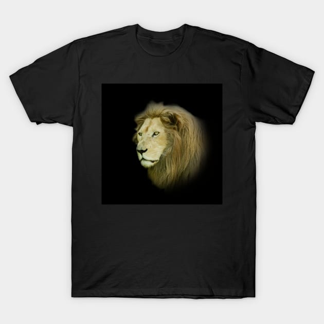 White lion T-Shirt by Guardi